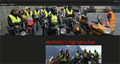 Desktop Screenshot of moto-mathieu.ch