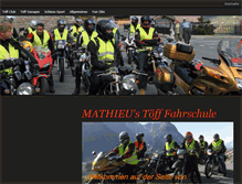 Tablet Screenshot of moto-mathieu.ch